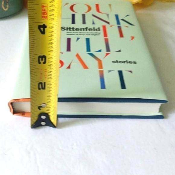 CURTIS SITTENFELD BEST SELLING AUTHOR YOU THINK IT I'LL SAY IT STORIES NWOT - Picture 12 of 12
